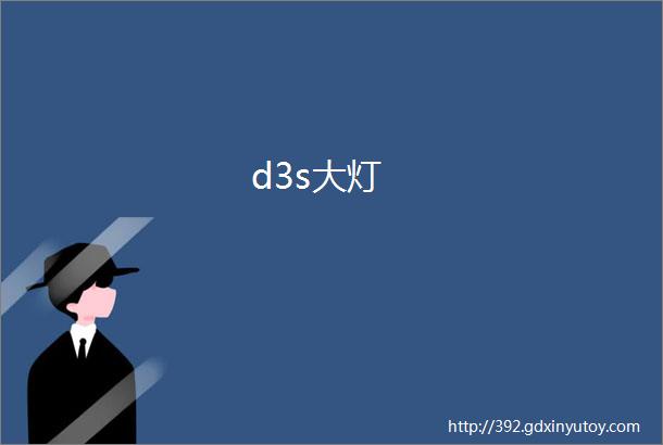 d3s大灯