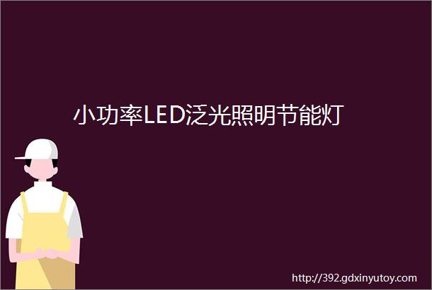 小功率LED泛光照明节能灯