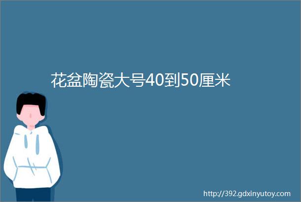 花盆陶瓷大号40到50厘米